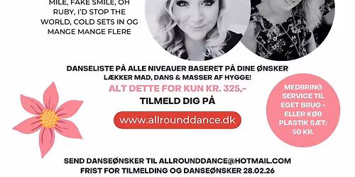 For\u00e5rsfest 2026 med Debbie Rushton & Jannie Tofte