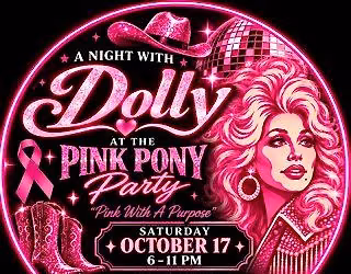 A NIGHT WITH DOLLY AT THE THE PINK PONY PARTY