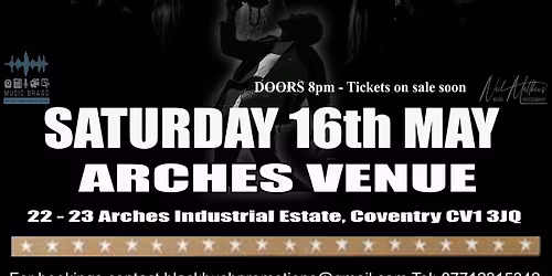 RECKLESS @ Arches Venue Coventry