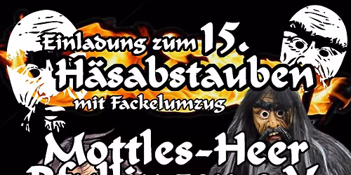 15. H\u00e4sabstauben mit Fackelumzug