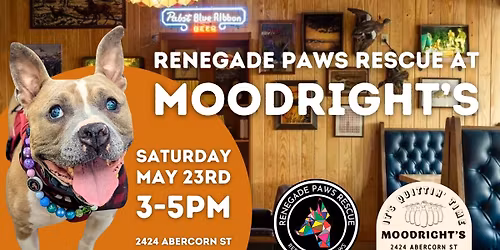 Renegade Paws Rescue at Moodright's