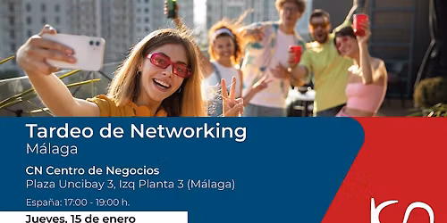 KCN Tardeo de Networking M\u00e1laga - 15 de enero