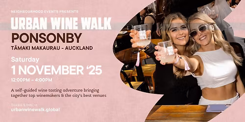 Urban Wine Walk | Ponsonby (T\u0101maki Makaurau Auckland, NZ)