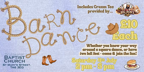 Barn Dance with Cream Tea