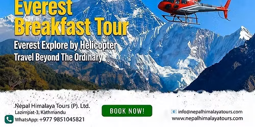Everest Base Camp Helicopter Tour with Breakfast