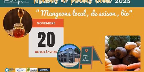 March\u00e9 des produits locaux - 20.11.25