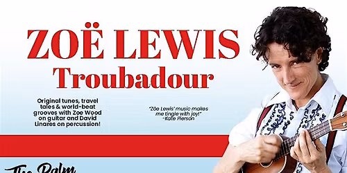 ZOE at THE PALM CABARET-One night only!