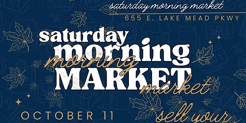 Saturday Morning Market