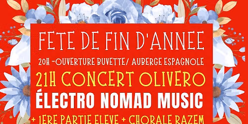 \ud83c\udff5\ufe0f Concert Olivero : Electro Nomade Music \ud83c\udff5\ufe0f