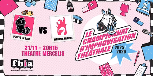 FBIA * CHAMPIONNAT 2025-2026 * PONEYS DE BAIN & FLAMMES EN ROSE