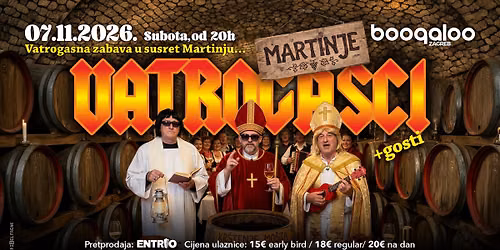 Vatrogasci - vatrogasna zabava ususret Martinju! |Subota, 7.11.