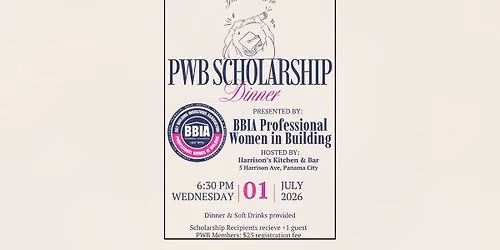 BBIA PWB Scholarship Dinner