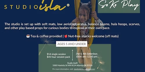 SoKo Play (ages 5 & under) - May 23, 2026