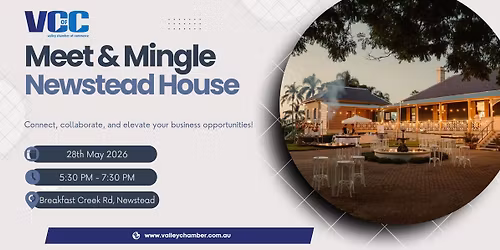 VCC May Meet & Mingle - Newstead House