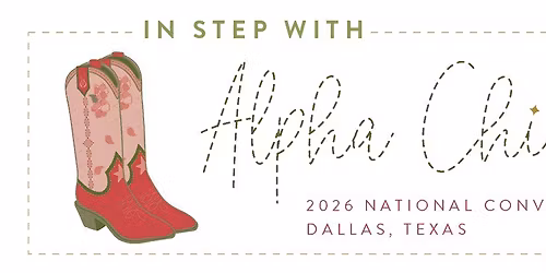 Alpha Chi Omega\u2019s 63rd National Convention