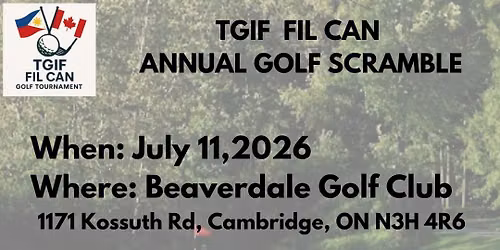 TGIF FIL CAN GOLF TOURNAMENT