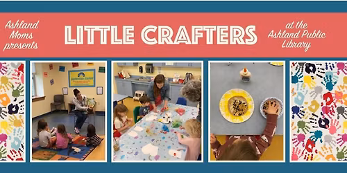 Little Crafters at the Ashland Public Library