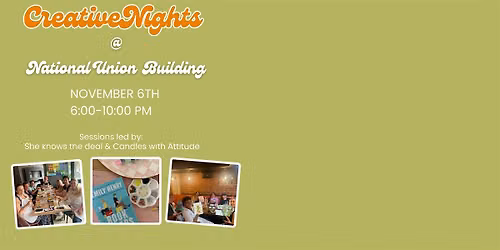 Creative Nights @ National Union Building