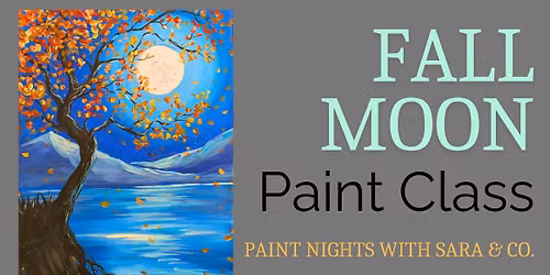 Fall Moon Paint Night