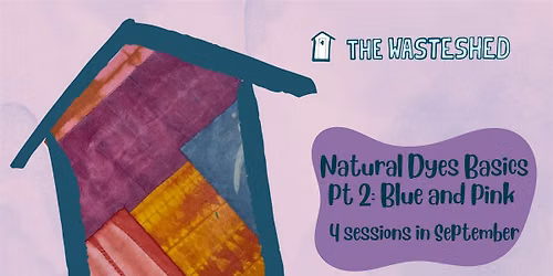 Natural Dyes Basics Pt 2: Blue and Pink