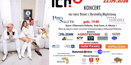 Koncert Ich Troje na rzecz dzieci z dystrofi\u0105 mi\u0119\u015bniow\u0105