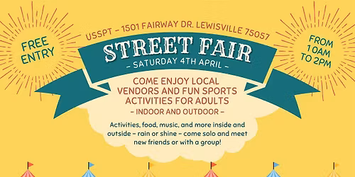 Lewisville Monthly Street Fair
