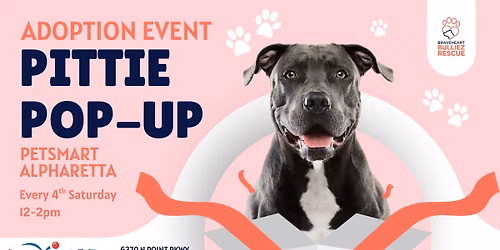 Pittie Pop Up! Adoption Event at Petsmart Alpharetta