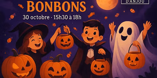 La chasse aux bonbons aux Halles d'Anjou ! \ud83c\udf6c\ud83d\udc7b