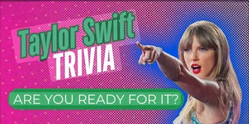 Taylor Swift Trivia On The Patio