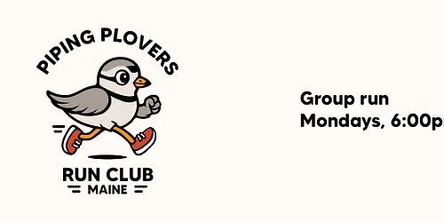 Piping Plovers Group Run - Monday evenings