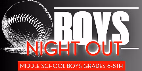 Boys Night Out - Middle School Night in the Cages