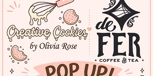 Pop up at De Fer Coffee and Tea!