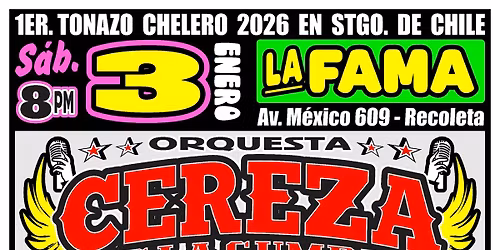 CEREZA DE LA CUMBIA EN SANTIAGO DE CHILE