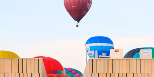 Balloon Spectacular at The Little Burley Market