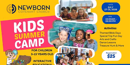 Newborn Covenant Church - Kids Summer Camp