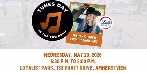TuNes Day in the Township Concert \u2013 Shaylyn Kickin\u2019 It Country Show Band