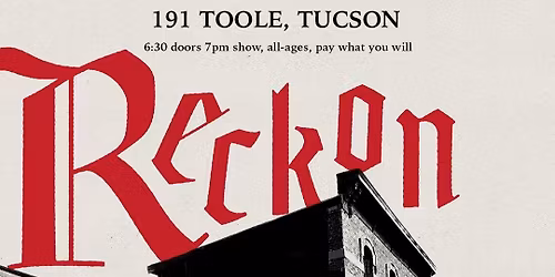 Logan Phillips - RECKON Book Release & Reading (Tucson)