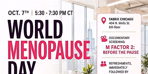World Menopause Day Commemoration: Documentary Screening and Group Discussi