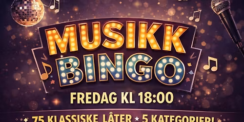 Musikkbingo \u2728