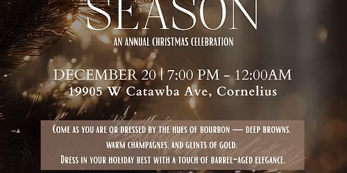 Annual Christmas Party - A Toast to the Season