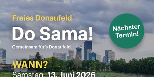 DO SAMA! | SAMSTAG 13. JUNI | 15:00 UHR