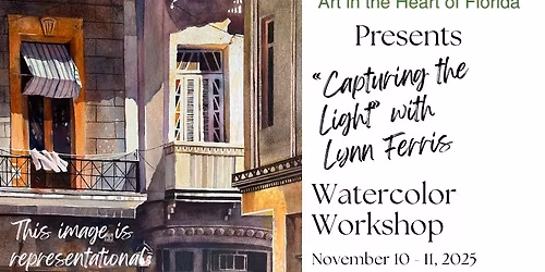 Watercolor Workshop, "Capturing the Light" with Lynn Ferris