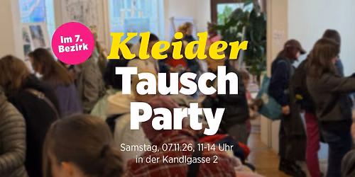 Kleidertauschparty in Neubau \ud83d\udecd\ufe0f\ud83e\udde5\ud83c\udf42