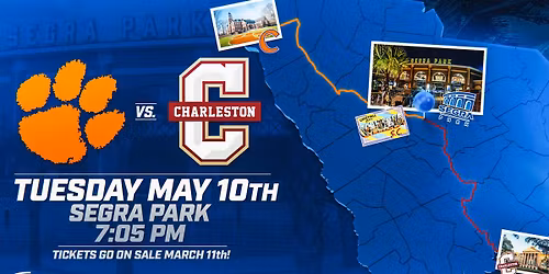 Charleston Cougars at Clemson Tigers Softball at McWhorter Stadium