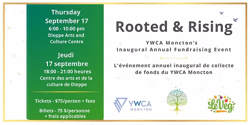 YWCA Moncton - 2026 Rooted & Rising Fundraising Event