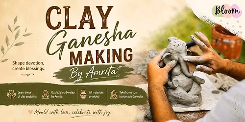 Clay Ganesha Making By Amrita