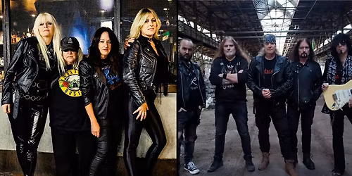 Girlschool (UK), Alcatrazz (USA) \/\/ On The Rocks