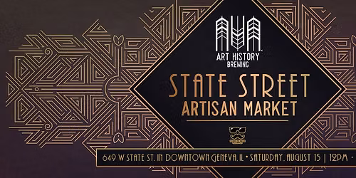 State Street Artisan Market @ Art History Brewing