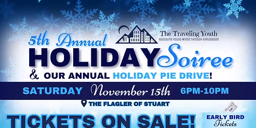 5th Annual Holiday Soiree & Pie Drive 