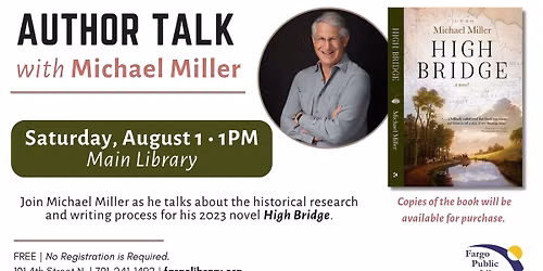 Author Talk with Michael Miller